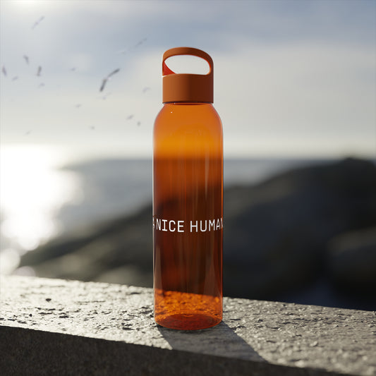 Sky Water Bottle | BE A NICE HUMAN