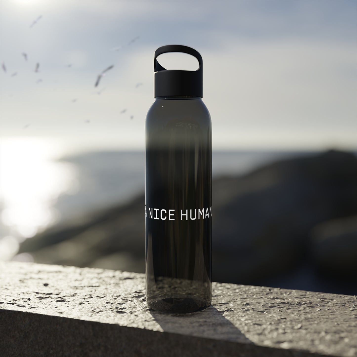 Sky Water Bottle | BE A NICE HUMAN