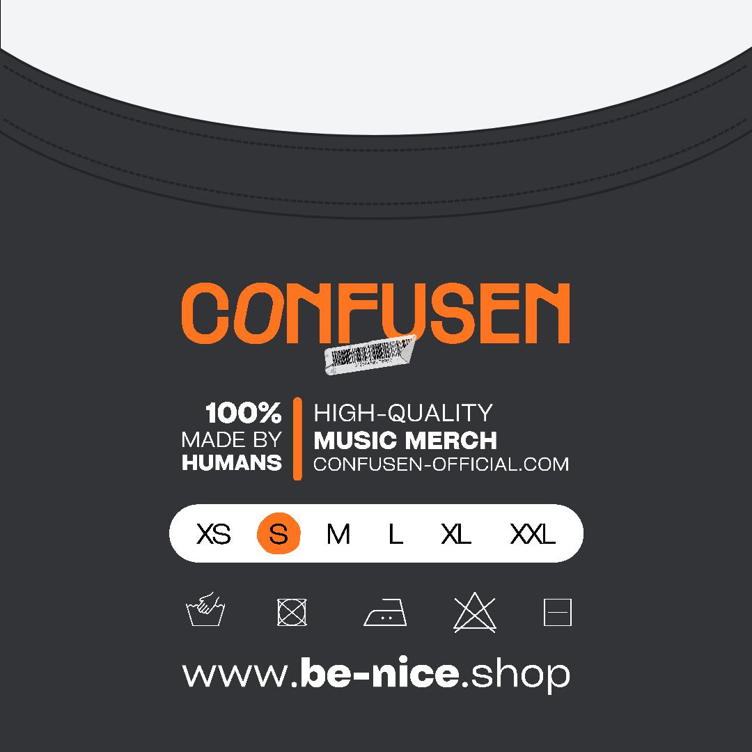 RUN BABY - CROP TOP HOODIE - CONFUSEN